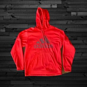 ADIDAS Performance Hoodie Red Sz XL